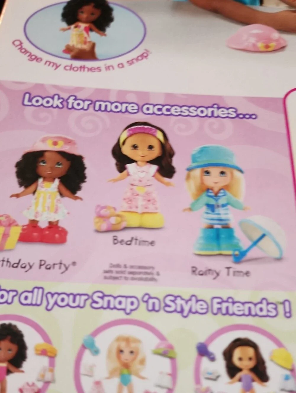 Fisher-Price Snap 'n Style Birthday Party Outfit - Purple & Pink